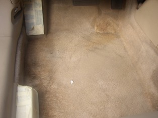 Porsche 911 with a new German canvas convertible top.